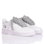 Nike Air Force 1 Boom Laces Grey