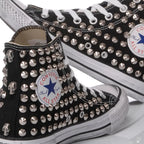 Black Studded Converse