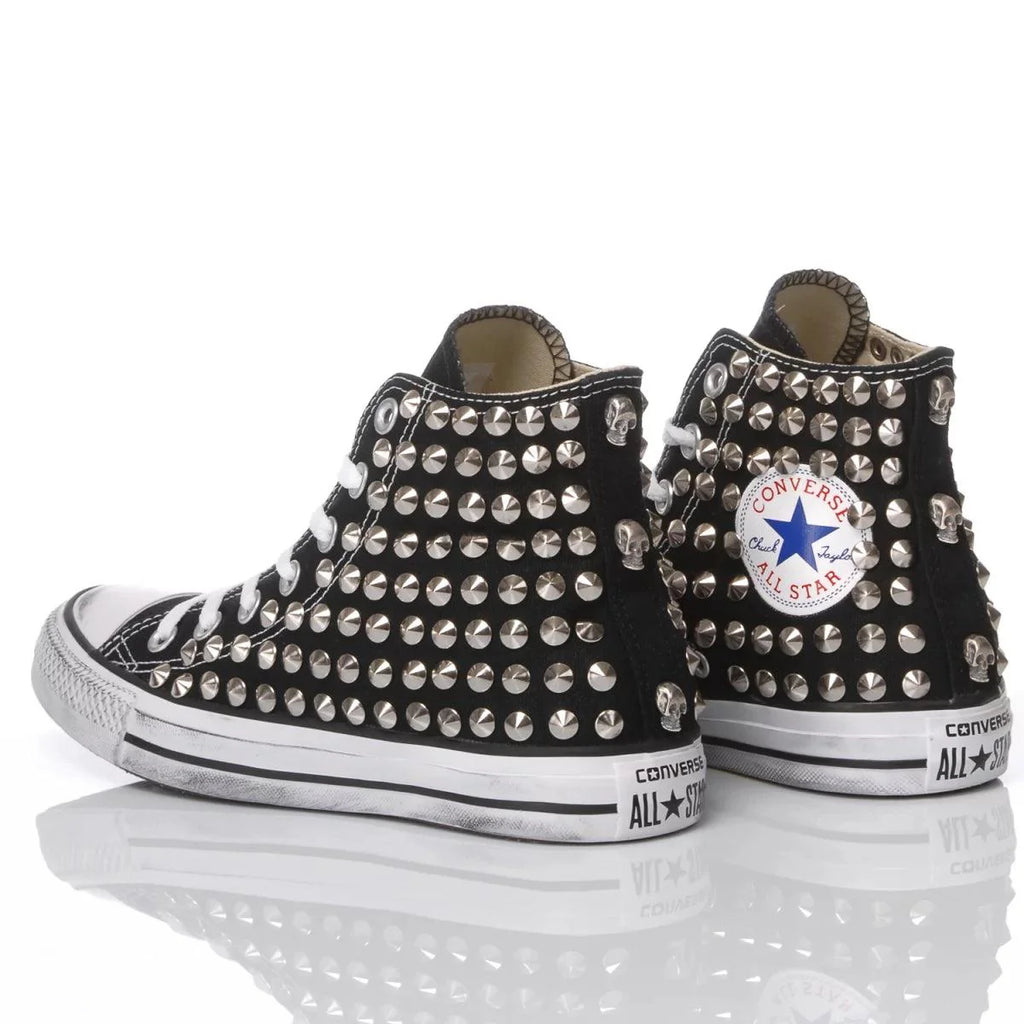 Black Studded Converse