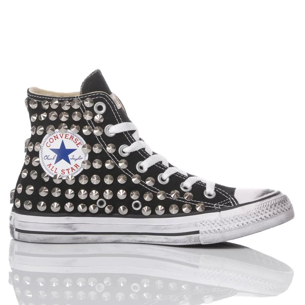 Black Studded Converse