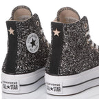 Converse Platform Glitter Black