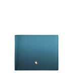 Montblanc Meisterstück Smoked Blue Gradient 6-Compartment Wallet 199266