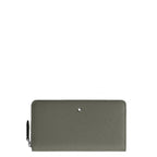 Montblanc Sartorial 12-Compartment Zip-Around Wallet Medium Grey 199371