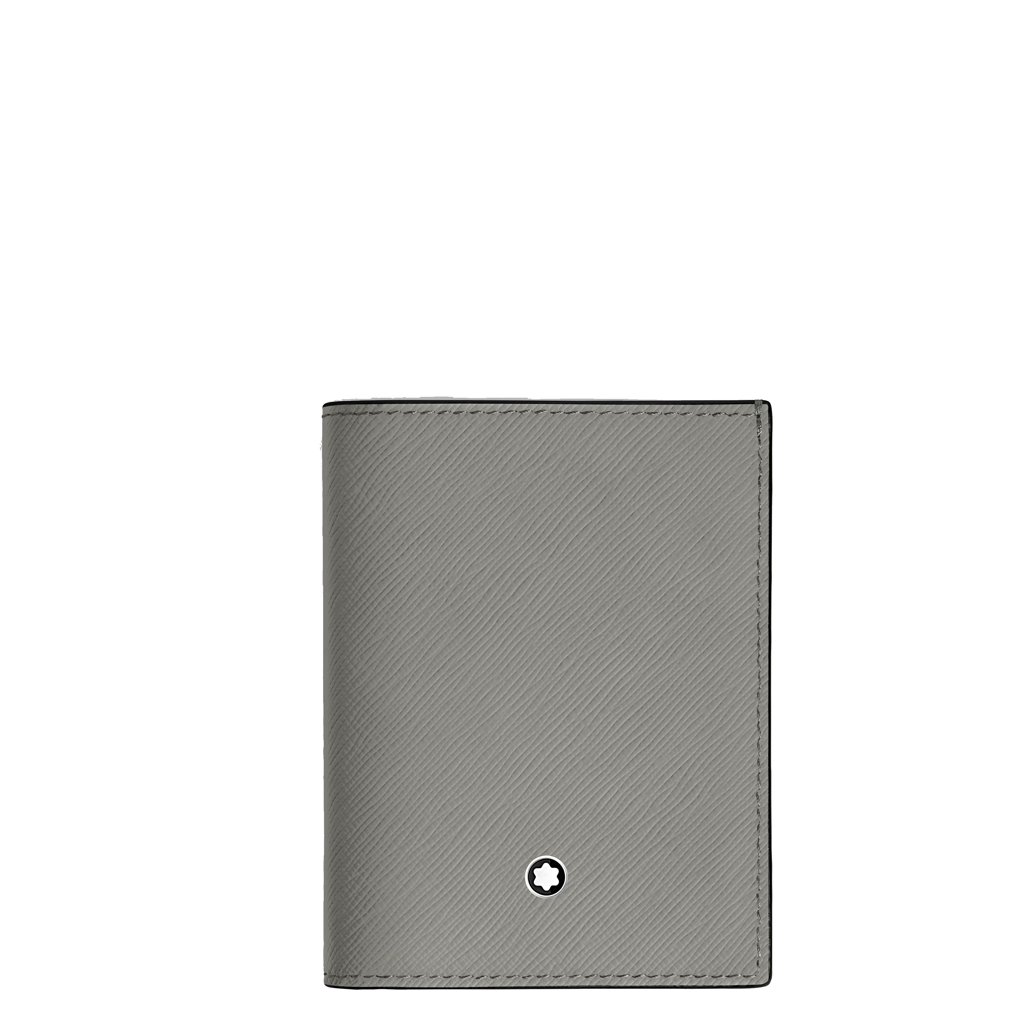 Montblanc mini wallet 4 compartments Sartorial medium grey 199374