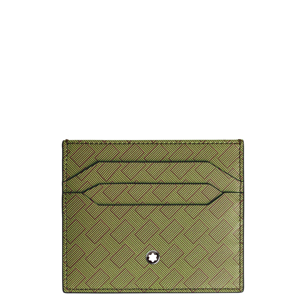 Montblanc 6-compartment card holder Extreme 3.0 multi lime/cassis 199401