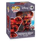 Funko Pop! Art Series Disney (19) Firefighter Mickey Vinyl Figure 9cm