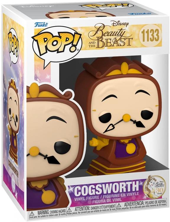 Funko Pop! Disney Beauty & The Beast - (1133) Cogsworth (Clock) Figure 9Cm
