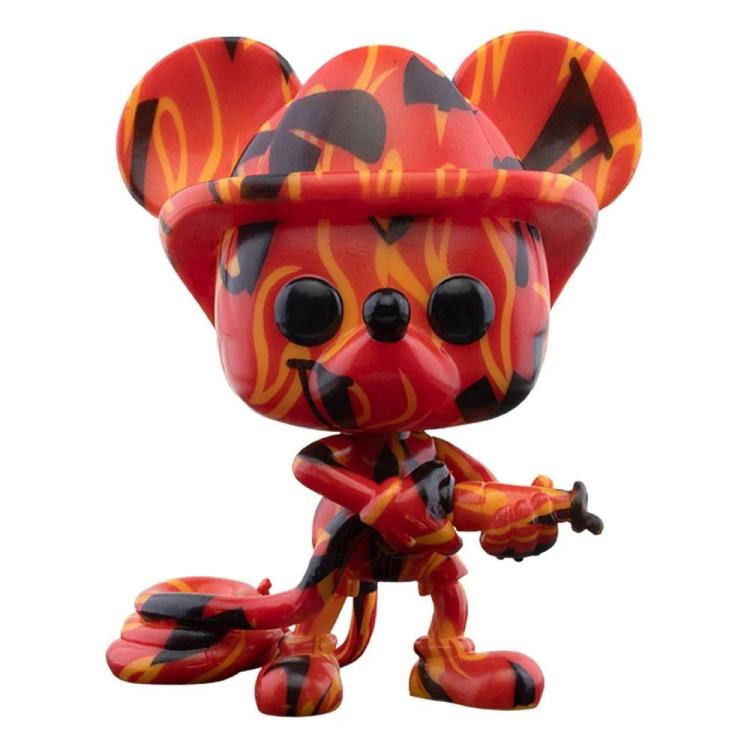 Funko Pop! Art Series Disney (19) Firefighter Mickey Vinyl Figure 9cm