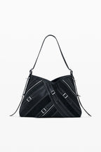 DESIGUAL Women's Black Fibonacci Buxton Shoulder Bag