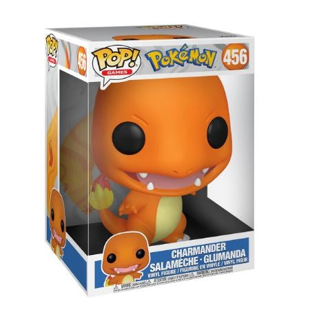 Funko Pop! Big Pokémon - Charmander (456) 25Cm Collectible Vinyl Figure