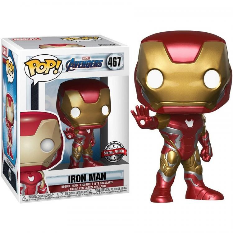 Funko Pop! Marvel Avengers - Iron Man (467) Vinyl Figure Movie Special Edition