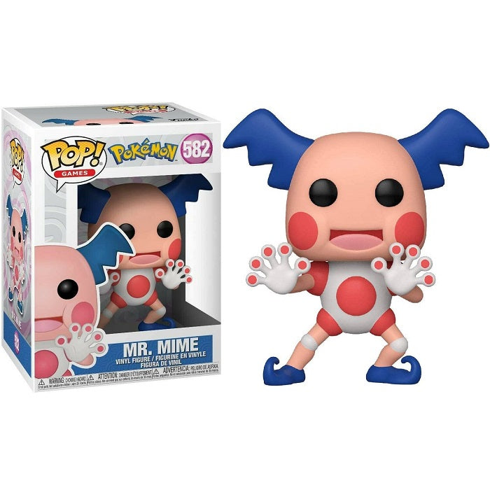 Funko Pop! Games Pokemon - (582) Mr. Mime Collectible Vinyl Figure Mimo Clown