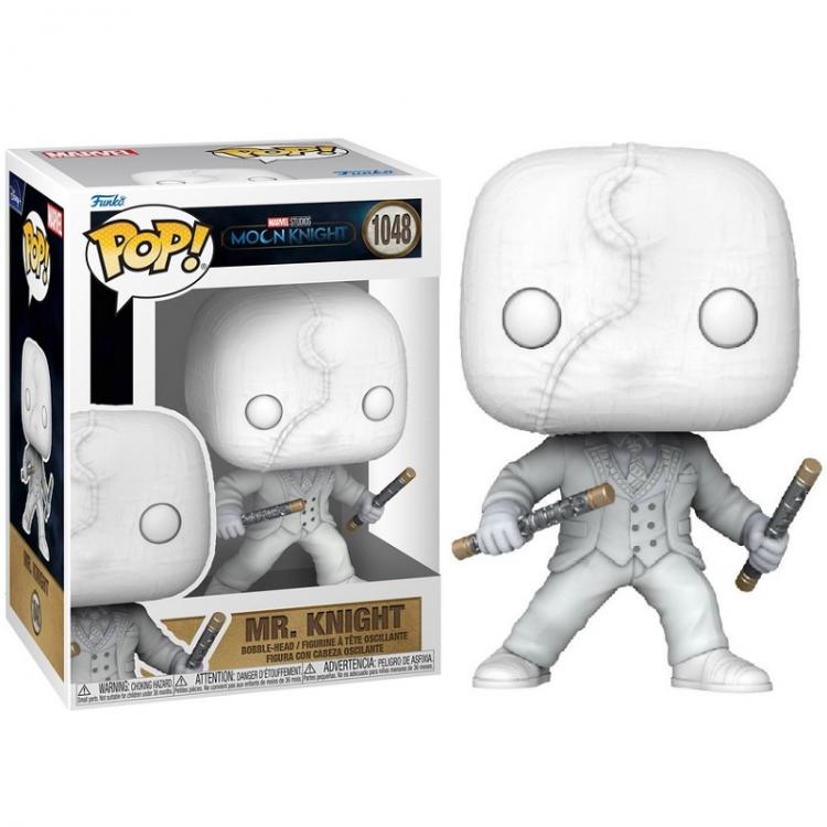 Funko Pop! Marvel Studios Moon Knight - (1048) Mr. Knight Figure 9cm Vinyl