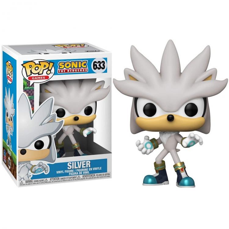 Funko Pop! Games Sonic The Hedgehog 30th - (633) Silver Hedgehog Figure 9cm