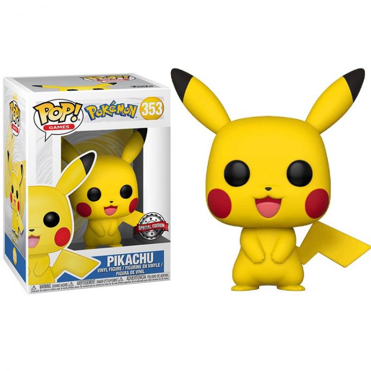 Funko Pop! Games Pokémon - (353) Pikachu Special Edition Vinyl Figure 9Cm