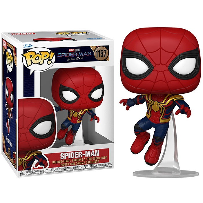 Funko Pop! Marvel Spider-Man No Way Home - (1157) Spider-Man Leaping Sm1 Figure
