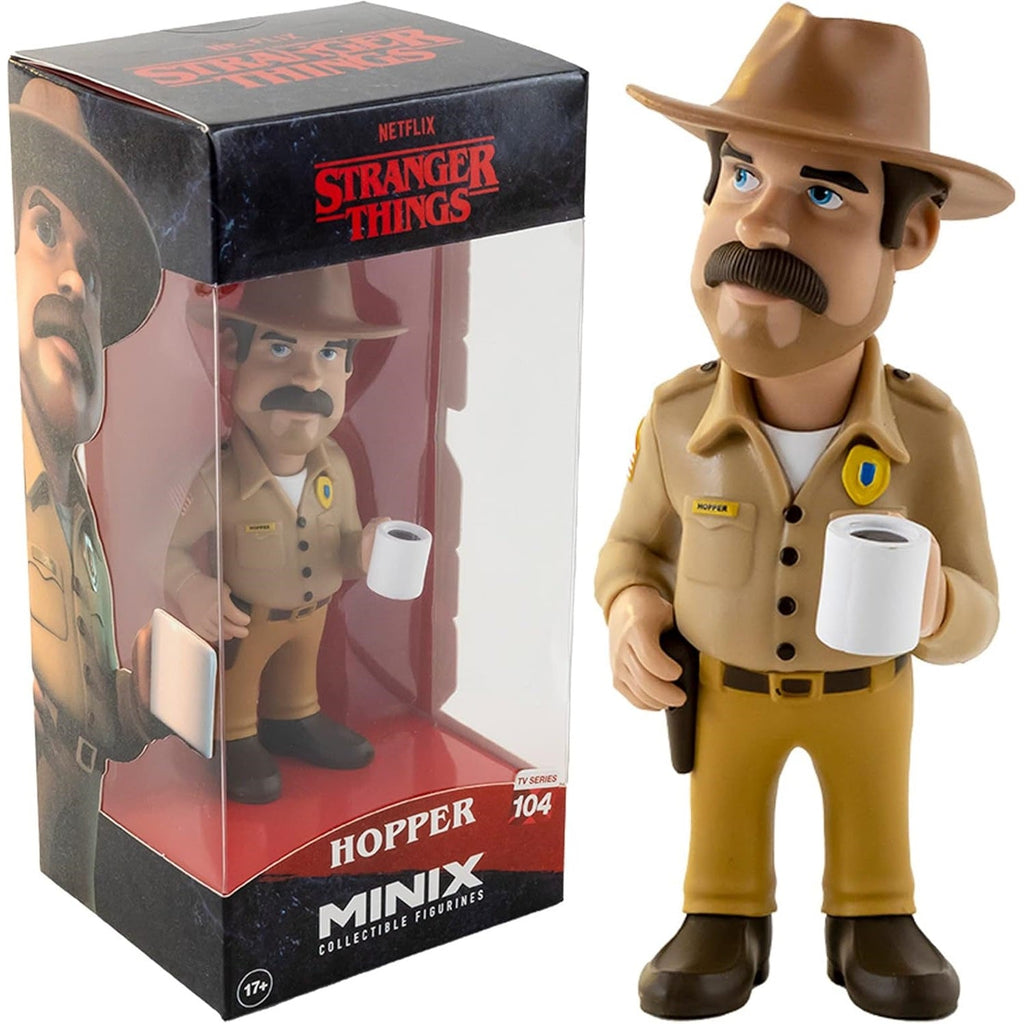 Minix: Netflix Stranger Things Hopper (TV Series 104) 12cm Figure Statue