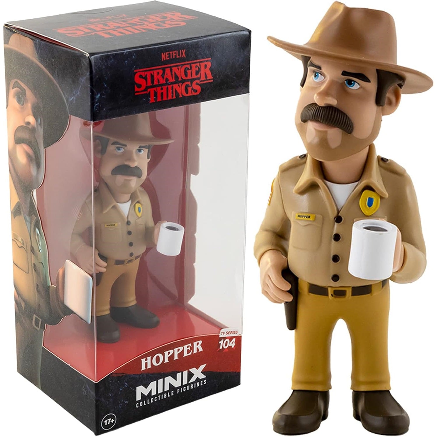 Minix: Netflix Stranger Things Hopper (TV Series 104) 12cm Figure Statue