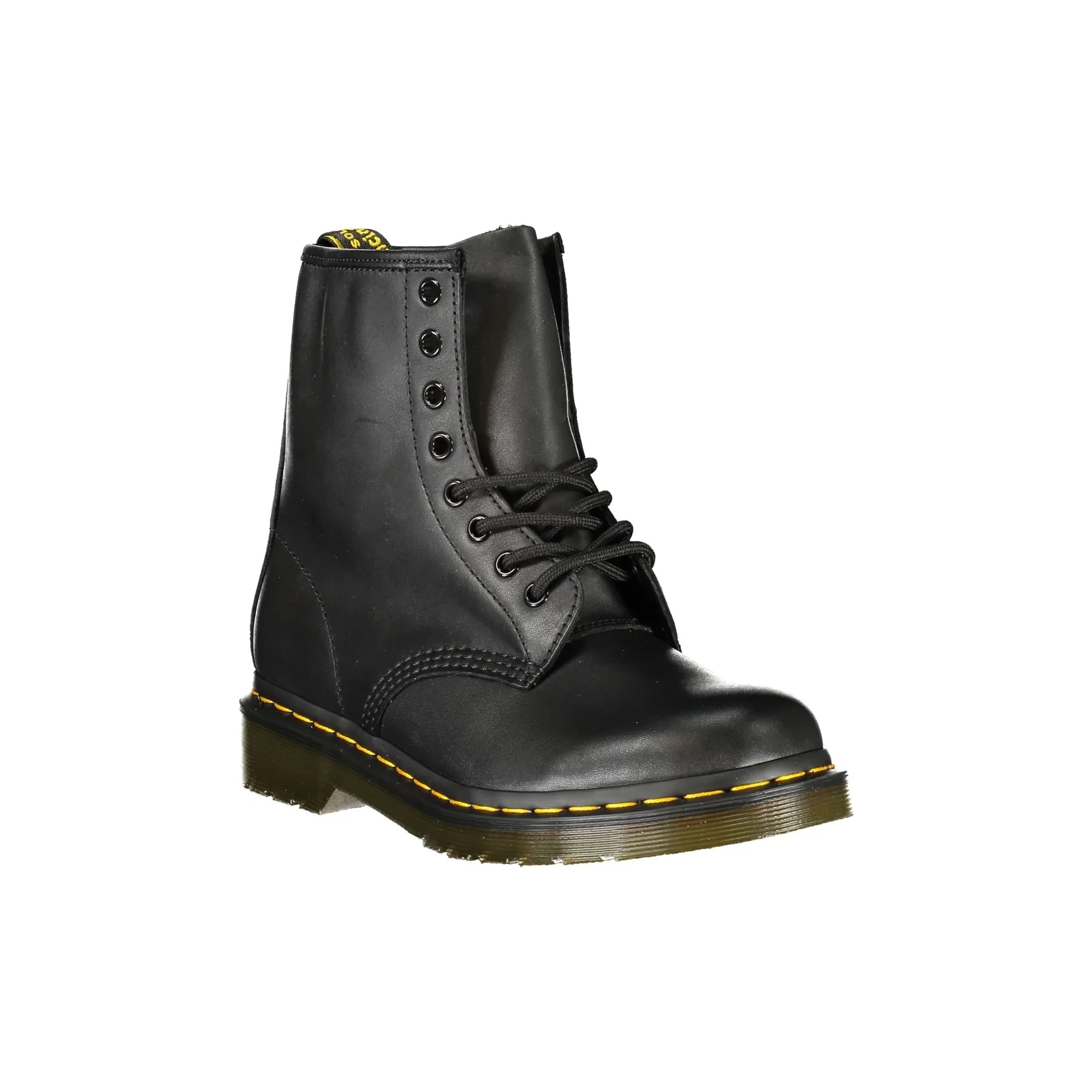 DR. MARTENS 1460 Greasy Black Unisex Ankle Boots