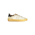 BLAUER Scarpe Sneakers Uomo Bianche con Dettagli a Contrasto e Applicazione