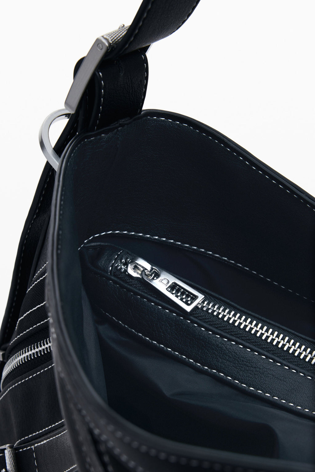 DESIGUAL Women's Black Fibonacci Buxton Shoulder Bag