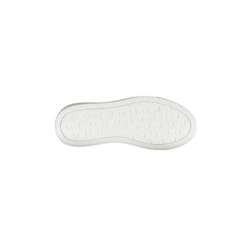 CALVIN KLEIN Women's White Sneakers with Contrast Details