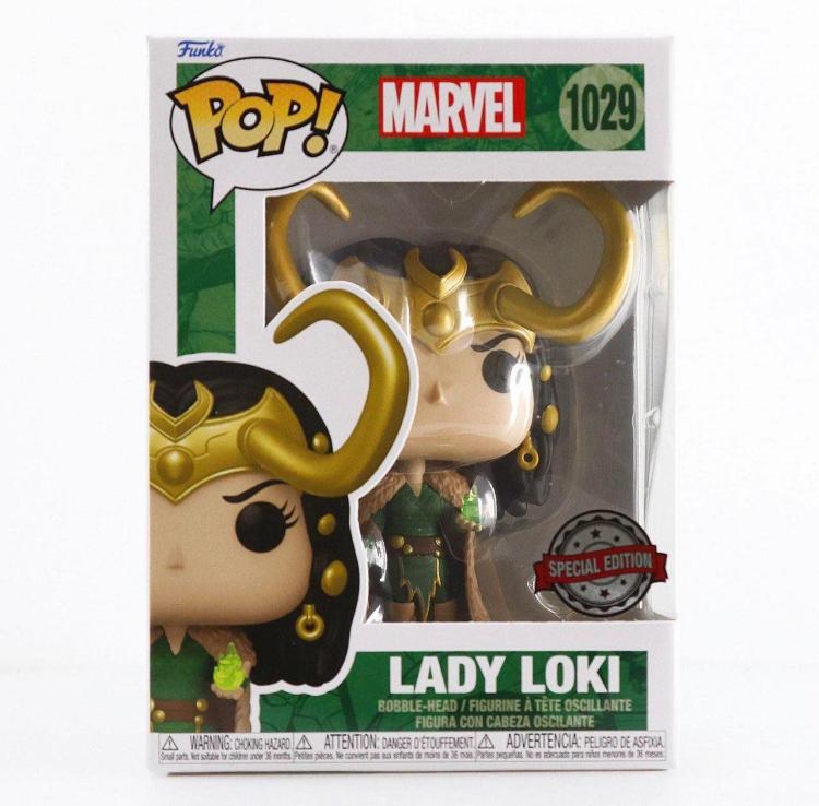 Funko Pop Marvel - Lady Loki (1029) Vinyl Figure Special Edition Netflix Disney