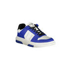 TOMMY HILFIGER Scarpe Sneakers Uomo Blu con Dettagli a Contrasto