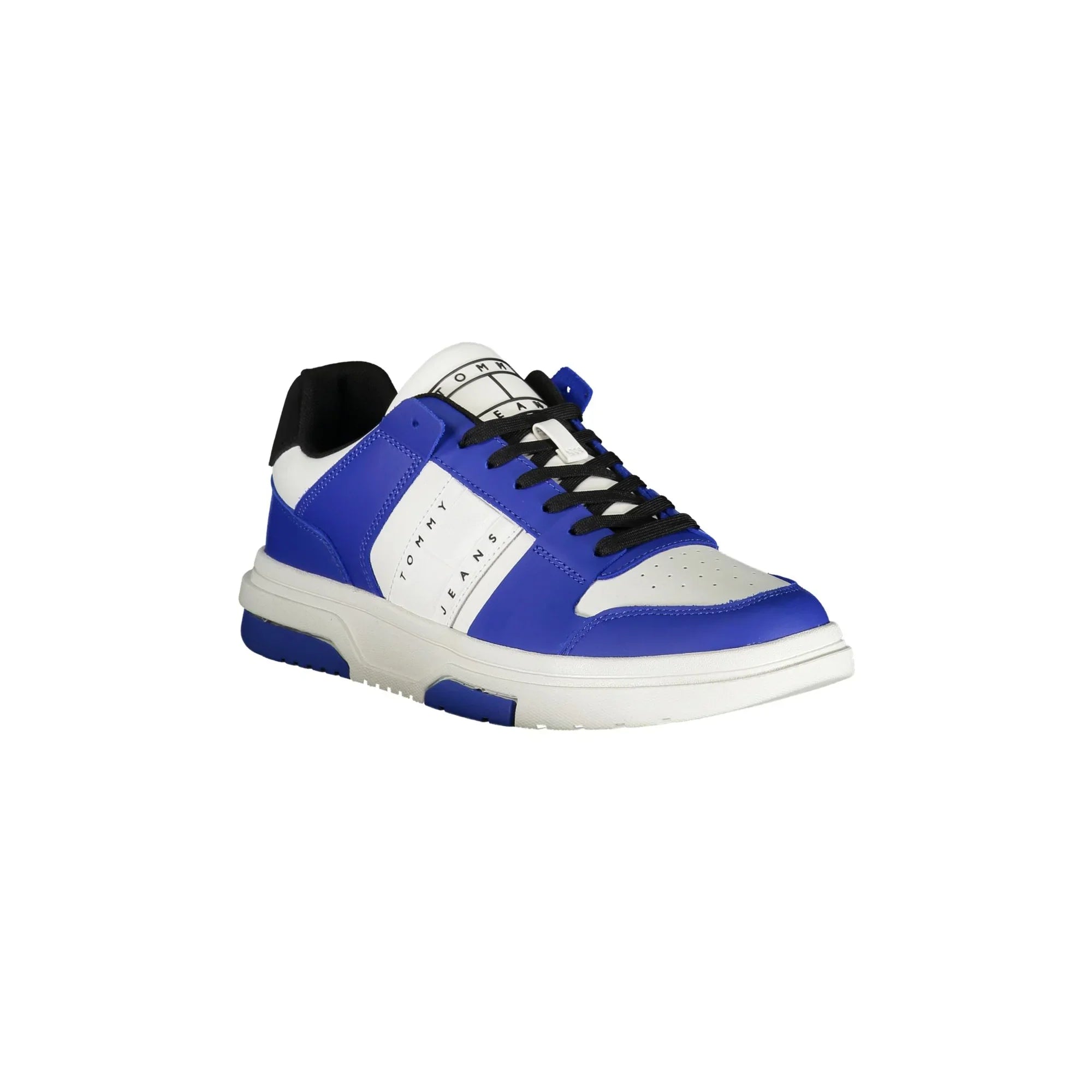 TOMMY HILFIGER Men's Blue Sneakers with Contrast Details