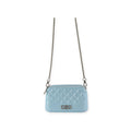 BORSA A TRACOLLA BLOOM AZZURRO