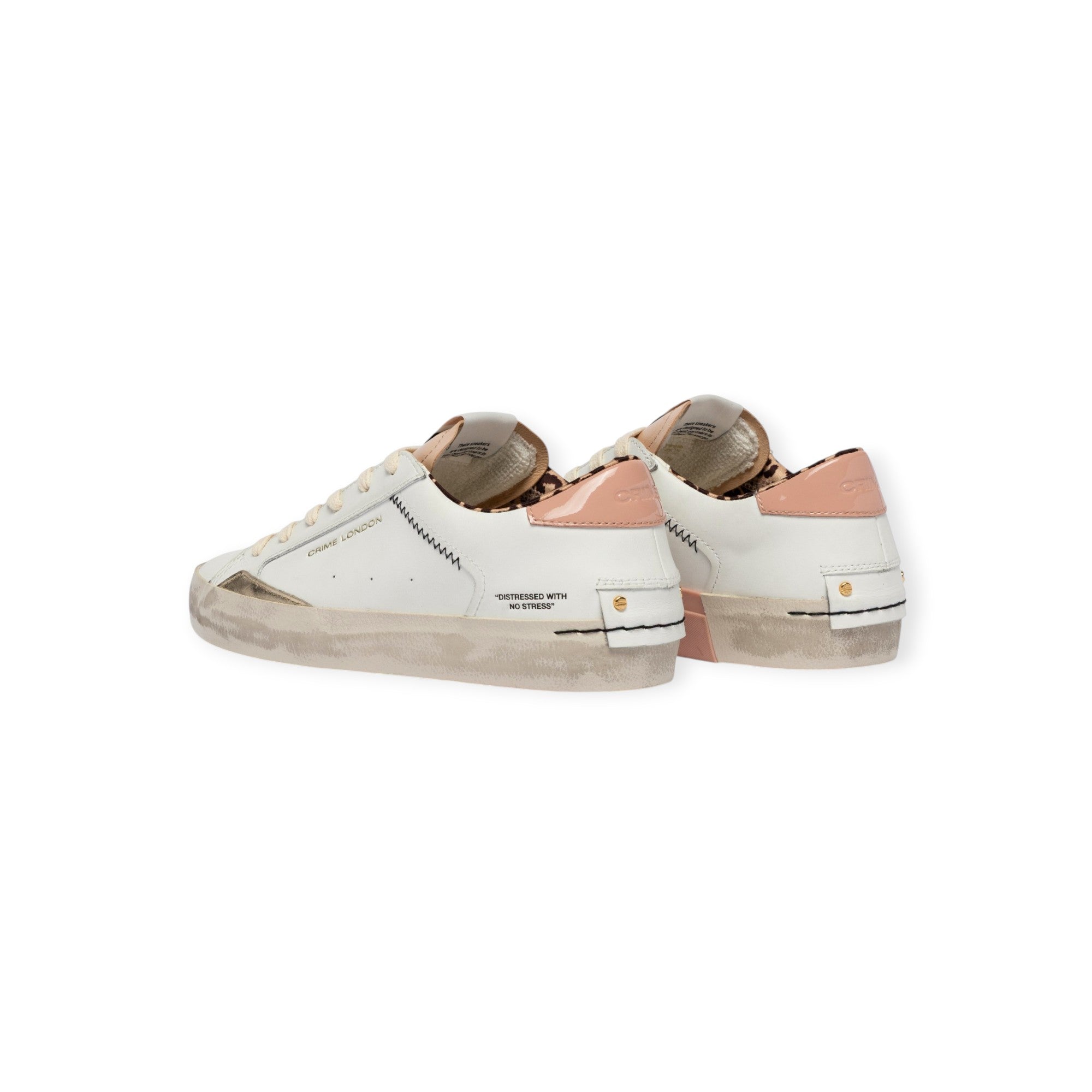 SNEAKERS DISTRESSED BIANCA