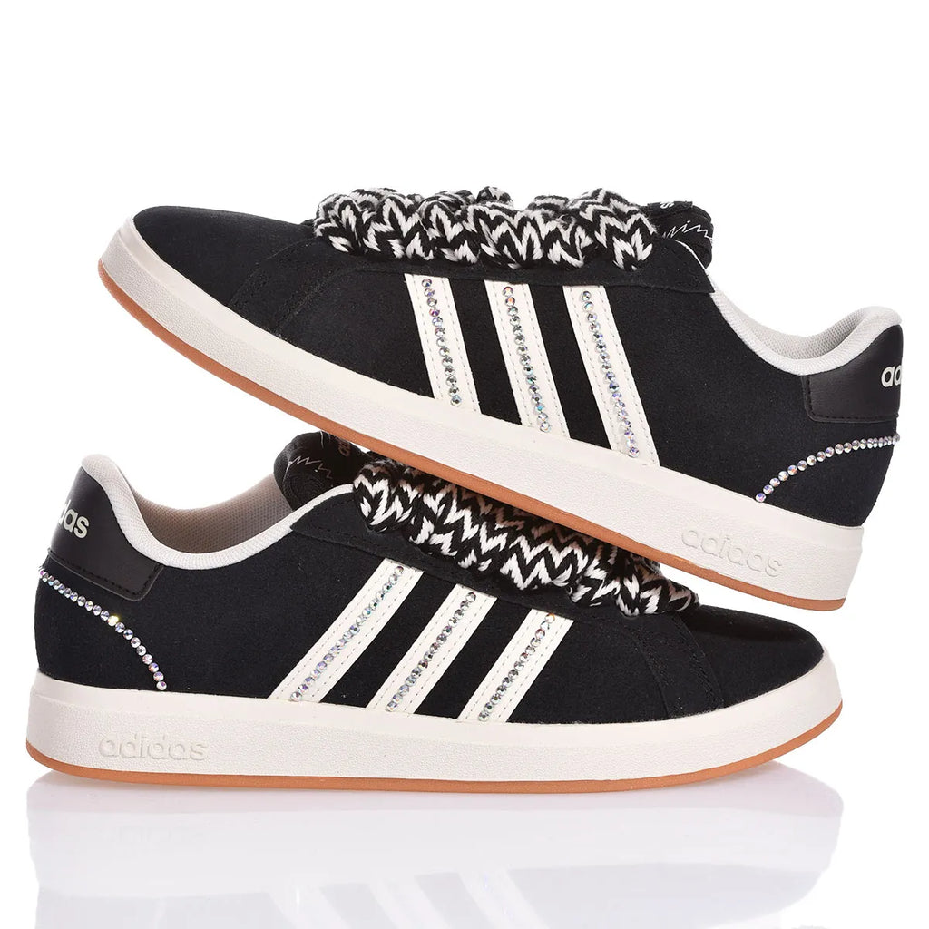 Adidas Black Swarovski