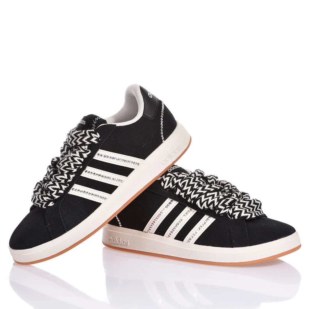 Adidas Black Swarovski
