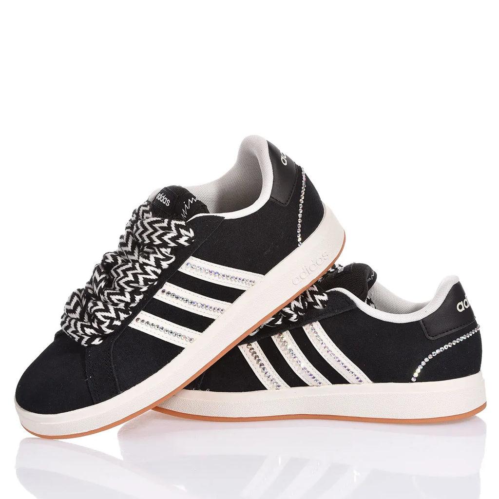 Adidas Black Swarovski