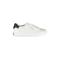 CALVIN KLEIN Women's White Lace-up Sneakers with Logo