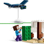 Lego - Minecraft 21251 Set (Spedizione Di Steve Nel Deserto) + 1 Figure 75Pz 6+