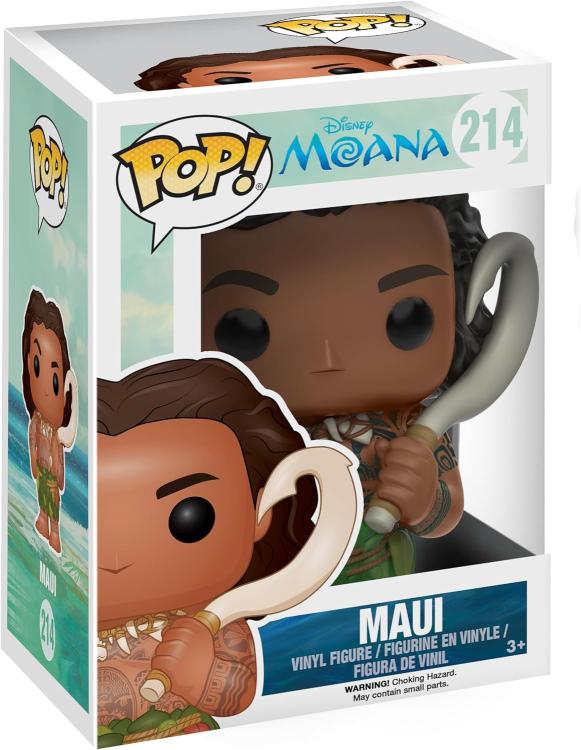 Funko Pop! Disney Moana - Oceania (214) Maui Vinyl Figure 9cm Collectible Statue