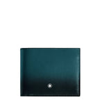Montblanc 6-compartment Meisterstück wallet Cyprus Blue 198800