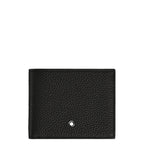 Montblanc wallet with coin purse 4 compartments black 220217