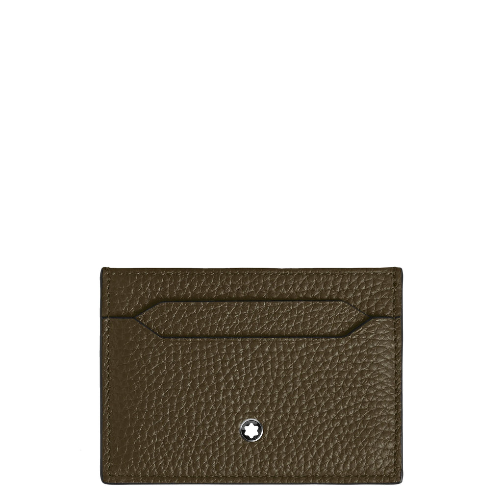 Montblanc 5-compartment card holder khaki 220219
