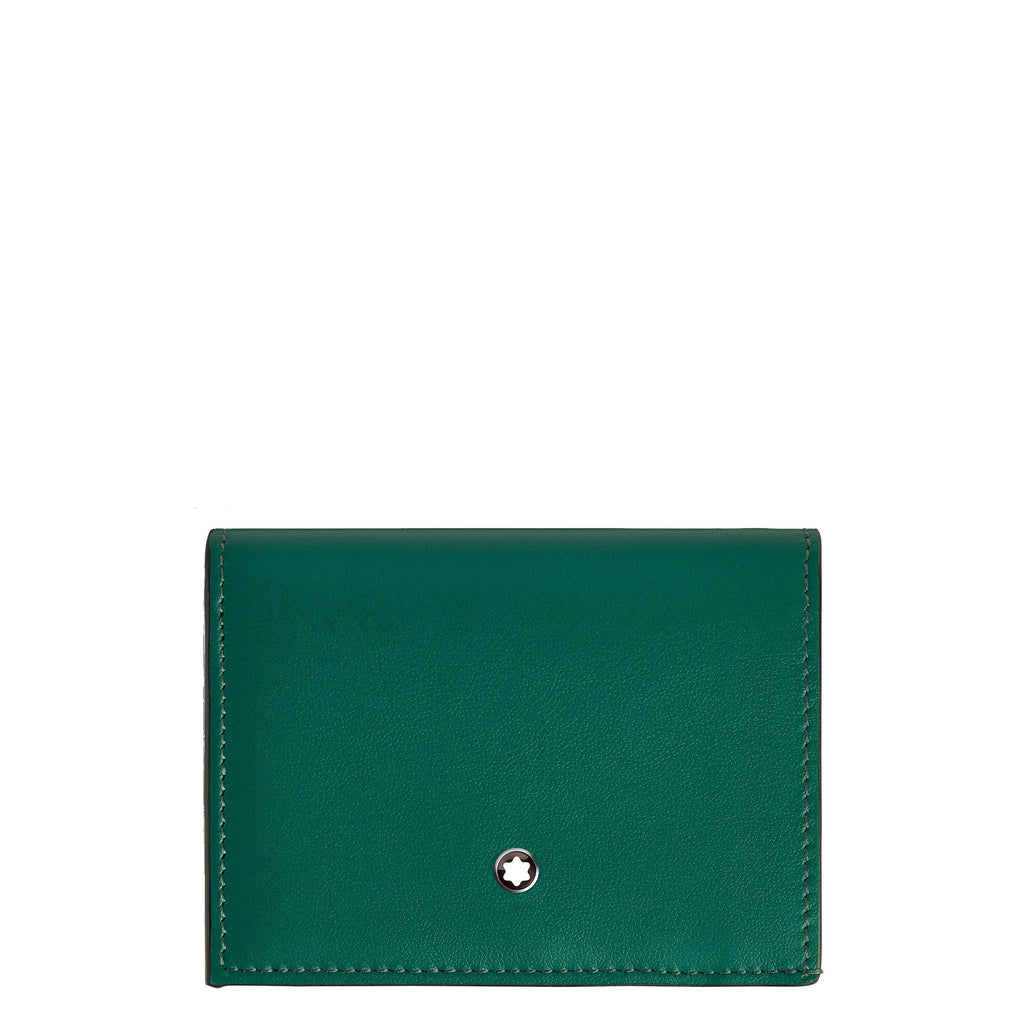Montblanc continental wallet nano malachite green 220227