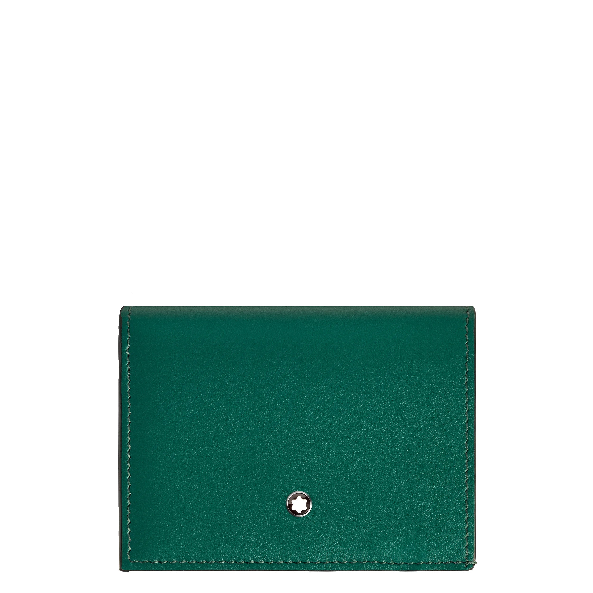 Montblanc continental wallet nano malachite green 220227