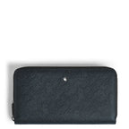 Montblanc 12-card zip wallet Sartorial tweed blue 220365