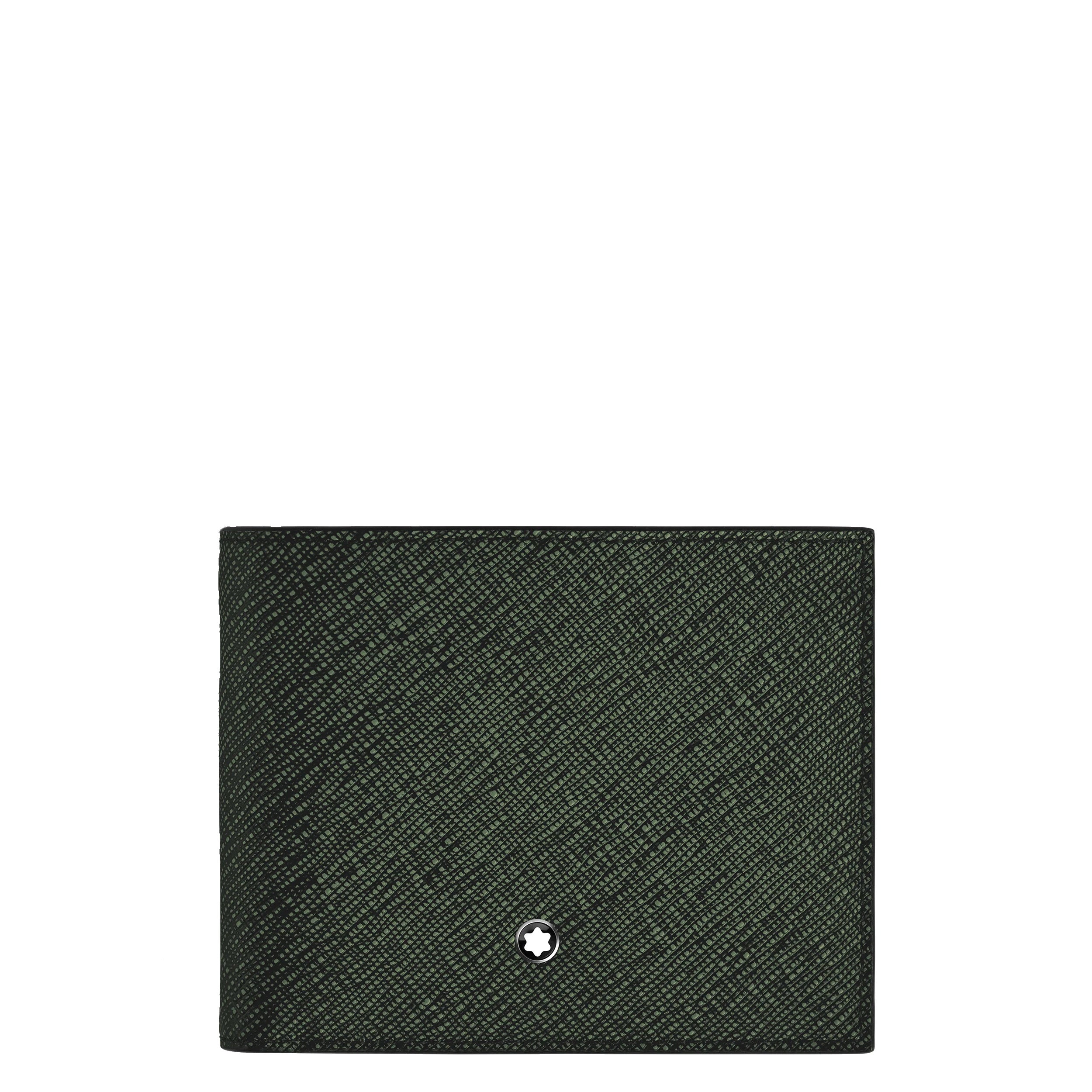 Montblanc Sartorial Tweed 6-compartment wallet khaki 220385