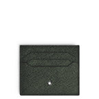 Montblanc 6-card sartorial tweed khaki card holder 220390