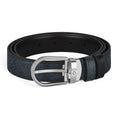 Montblanc Reversible Tweed blue / black belt 220965