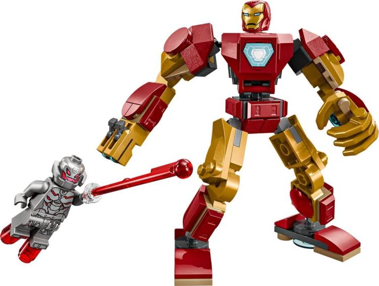 Lego - Marvel Avenger 76307 Iron Man Mech Vs Ultron - 6+ Costruzione 101Pz