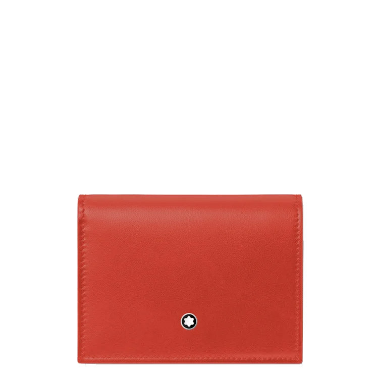 Montblanc Soft Continental Coral Wallet Nano 198009