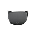 Calvin Klein Women's Black Shoulder Bag with Internal Pocket and Magnetic Closure