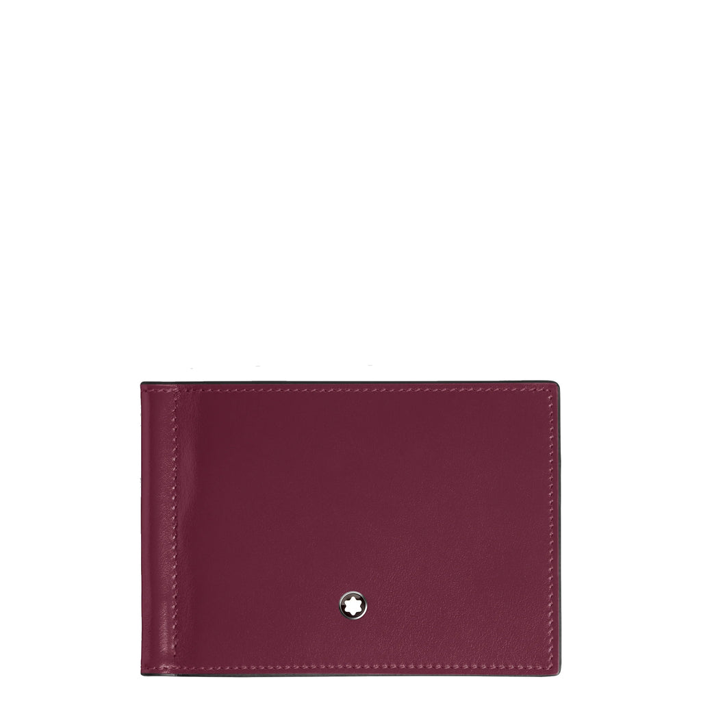 Montblanc 6-compartment wallet with money clip Meisterstück Cassis 199301